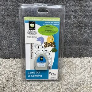 Cricut Solutions Cartridge CAMP OUT outdoors camping NEW